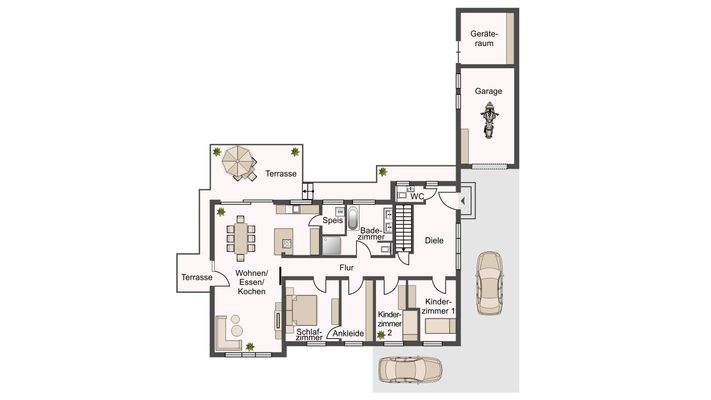 Grundriss Erdgeschoss