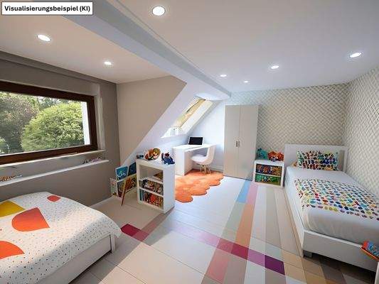 ehemalige Wohnzimmer jetzt Kinderzimmer