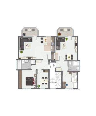 Grundriss Obergeschoss 