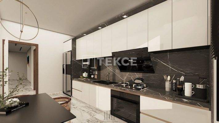 Lake-Front Apartments in Kucukcekmece in a Secure Complex