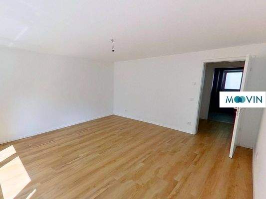 Ansicht IV: Wohn- und Esszimmer