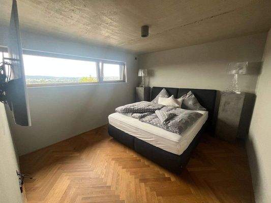 Blick in das Schlafzuimmer