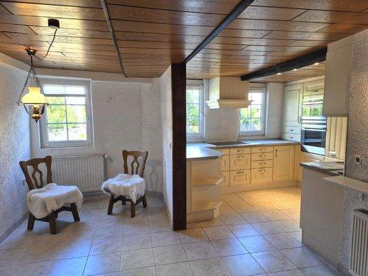 Blick in die Küche