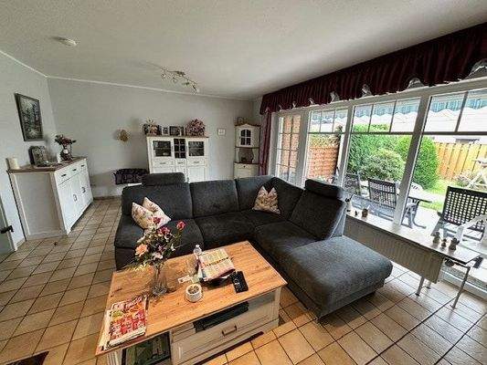 Blick in das Wohnzimmer