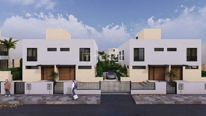 Villas in a Natural Setting Close to the Beach in Antalya Kemerağzı