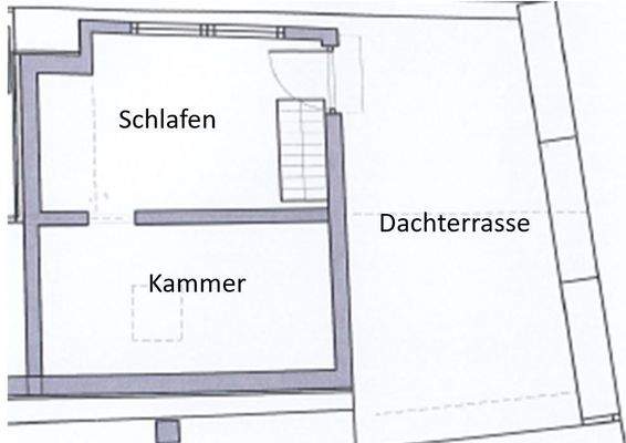 Grundriss DG_Schlafen Terrasse