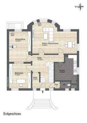 Grundriss Erdgeschoss