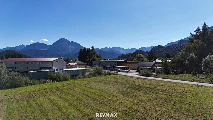 Pflach - Grundstück - Drohnenansicht