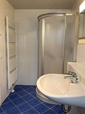 WC mit Duschbad im Erdgeschoss