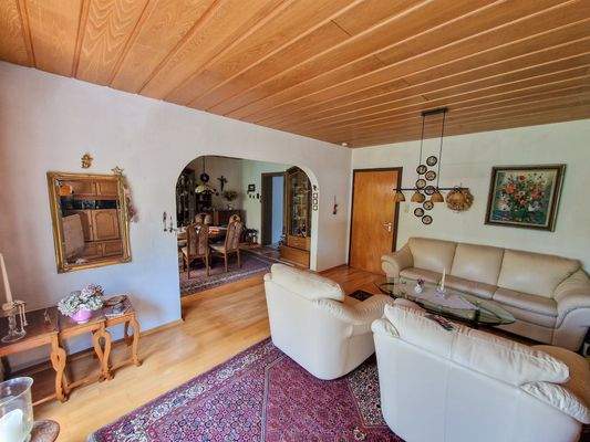 Blick in den Wohnbereich