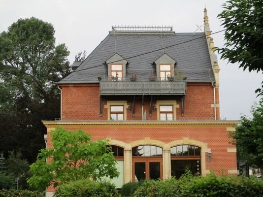 Blick auf die Terrasse