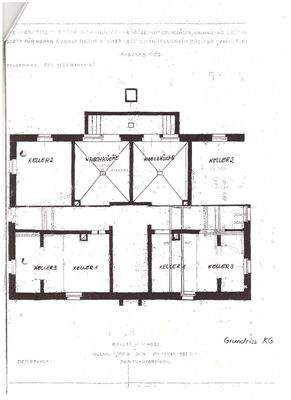 Plan Kellergeschoß