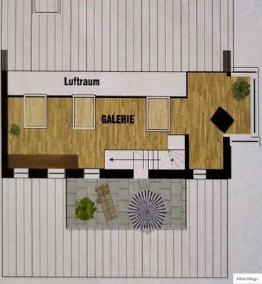 Grundriss Galeriegeschoss