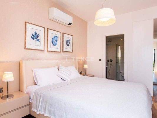 3-Bedroom Apartments with Private Gardens in Gümüşlük Bodrum
