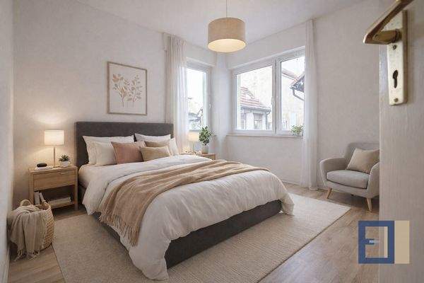 Schlafzimmer WHG 2 BEISPIEL