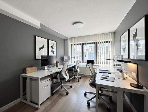 Büro 2(Durchgangsbüro). Büroausstattung KI generi