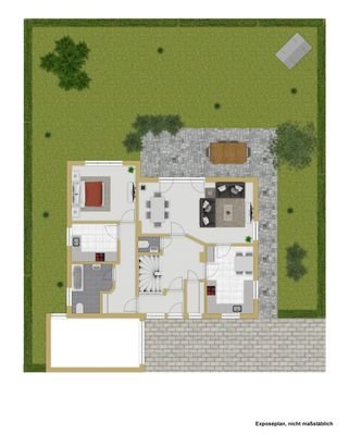 Grundriss Außenbereich