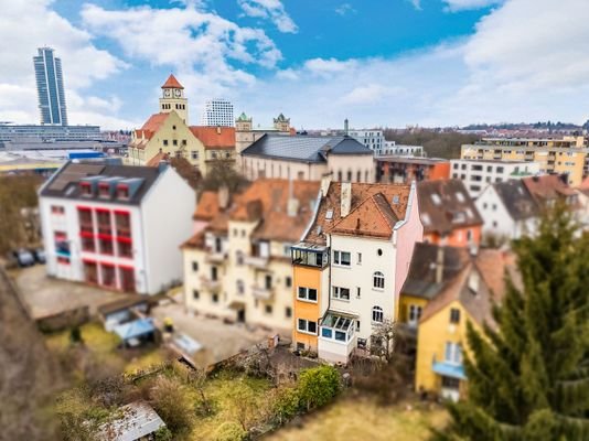 Attraktives Stadtbild - Nürnberg Mögeldorf