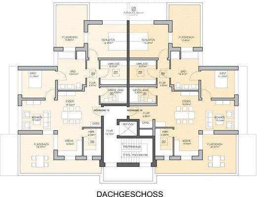 Dachgeschoss Grundriss