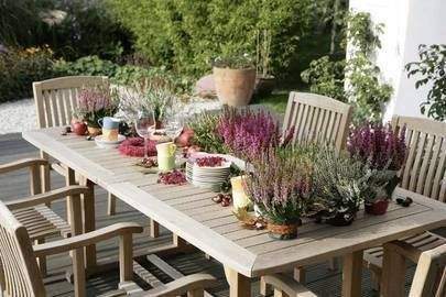 Nimm Platz auf der Terrasse