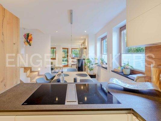 Blick aus der Küche