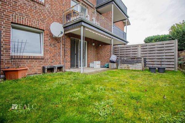 Eigener Garten im Erdgeschoss