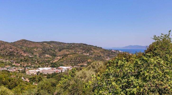 Panorama bis zum Meer