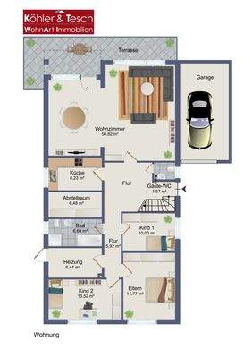 Beispielgrundriss 2D