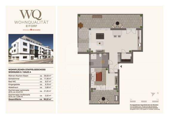 Grundriss Haus A Wohnung 8