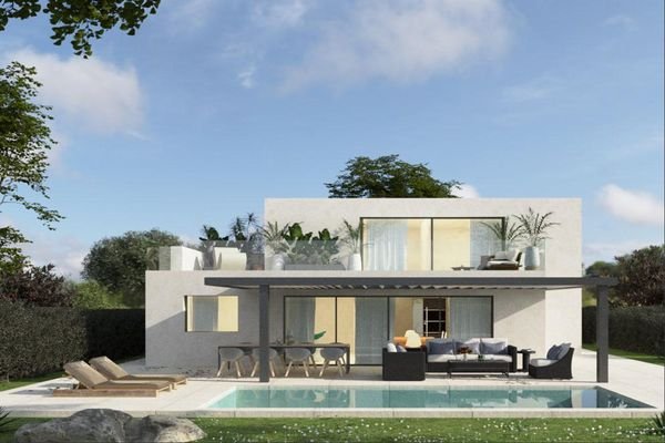 Neubauvilla mit Pool in Bahia Grande