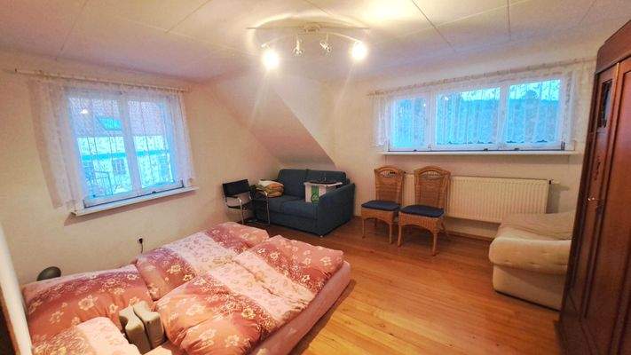 Schlafzimmer im Dachgeschoss