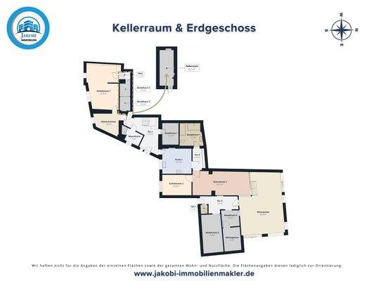 Grundriss KG &amp; EG