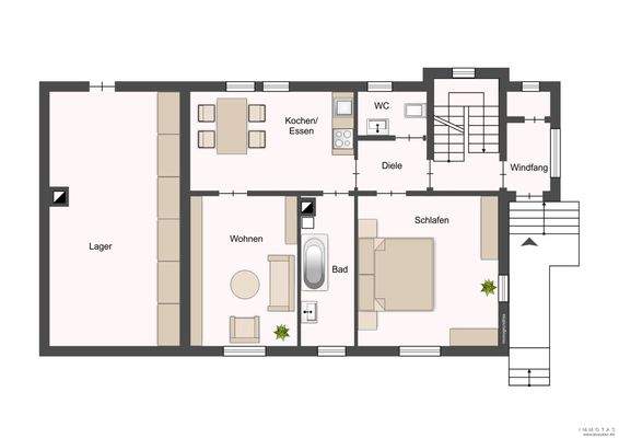 Grundriss Erdgeschoss