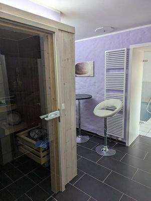 Sauna Vorraum