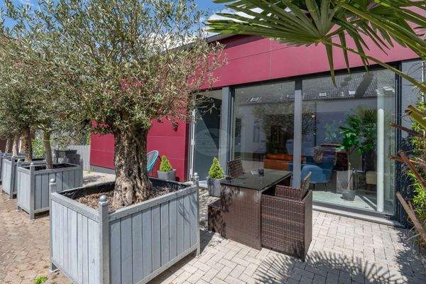 Abtrennung zum Parkplatz, FeWo 5