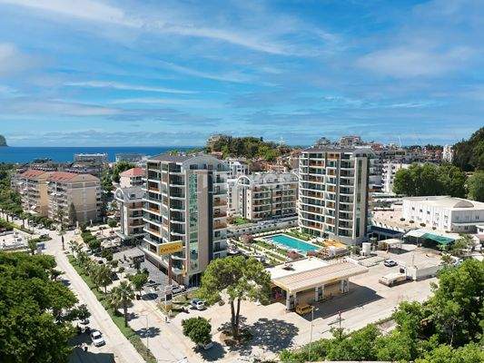 Quality Designed Apartments with Sea View in Alanya Avsallar
