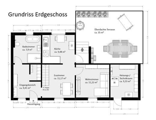 Grundriss Erdgeschoss