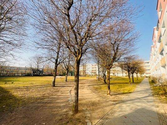 unmittelbar, angrenzende MFH - zur Gewerbehalle