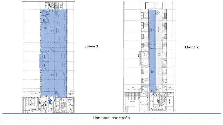 6. Obergeschoss mit ca. 612 m²