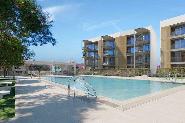 Neubauwohnung in Palmanova mit Gemeinschaftspool