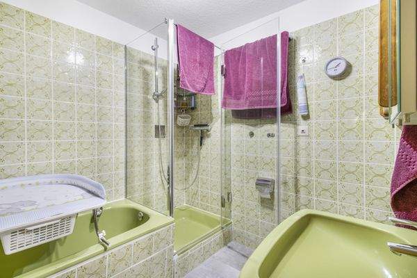 Badezimmer im Erdgeschoss