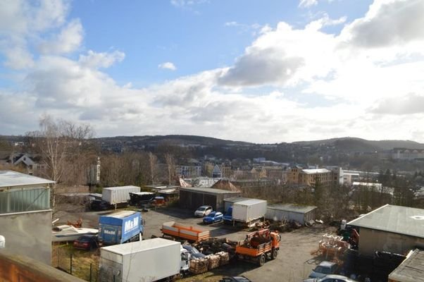 Fernblick vom Balkon