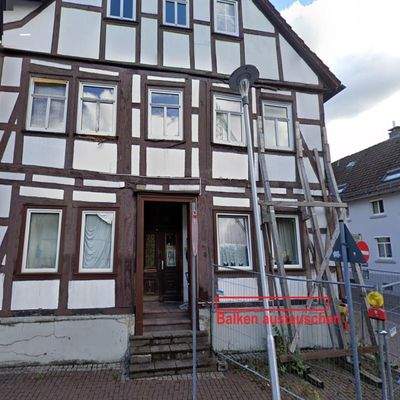 Balkensanierung notwendig