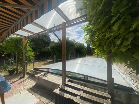 Pool von Terrasse Hinterhaus