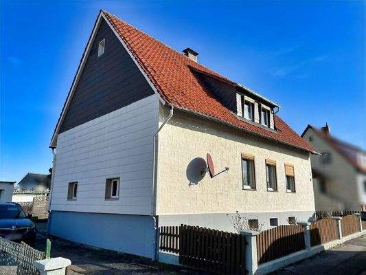 seitliche Straßenansicht