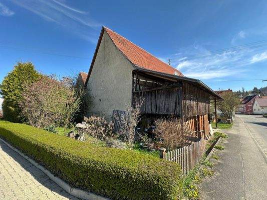 Ansicht Südwest Abrissobjekt