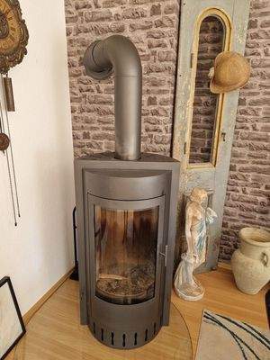 Kaminofen Wohn-Esszimmer