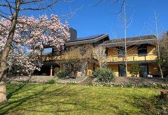 Blick vom Garten aus