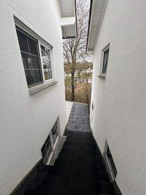 Treppe zur Terrasse KG