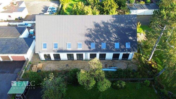 Hausansicht von Oben